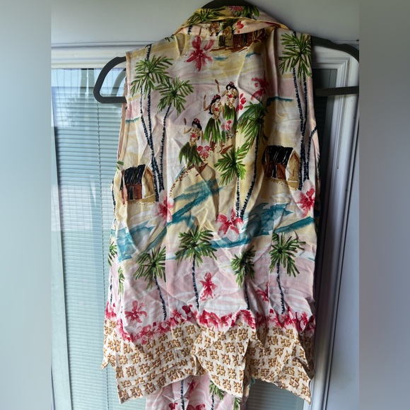 Vintage Hawaiian Loungewear Set - Picture 5 of 10